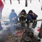 Лыжный поход 1 к.с.по Мещере 3