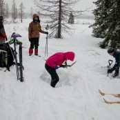 Лыжный поход 2 к.с. с элементами 4 к.с. по Полярному Уралу 42