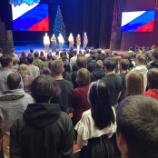 День рождения Университета отметили с Поповым на груди. 12